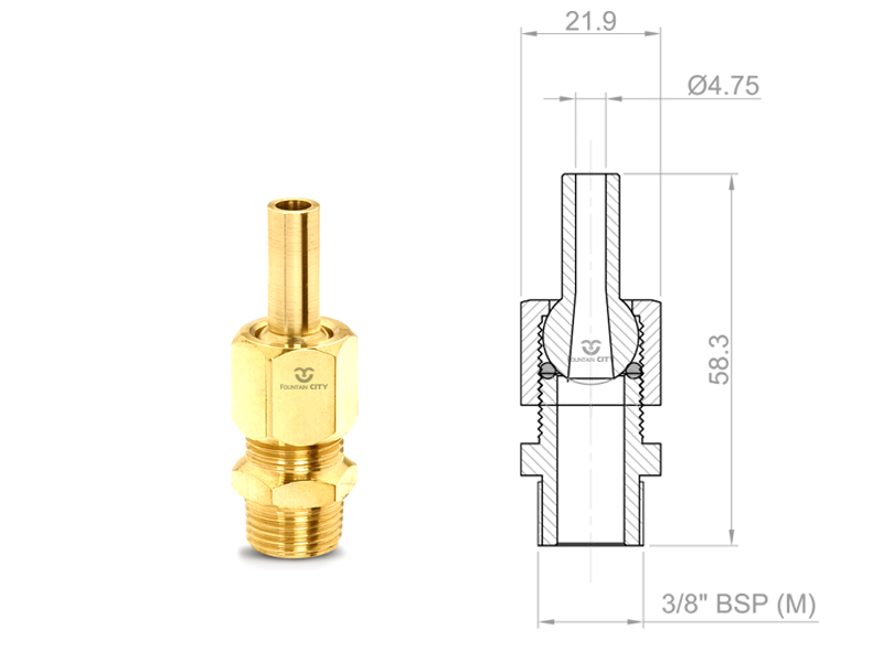 Фонтанная насадка FCI "Comet"