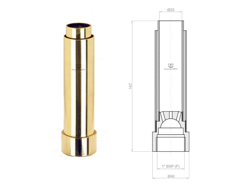 Фонтанная насадка FCI "Foam Jet"