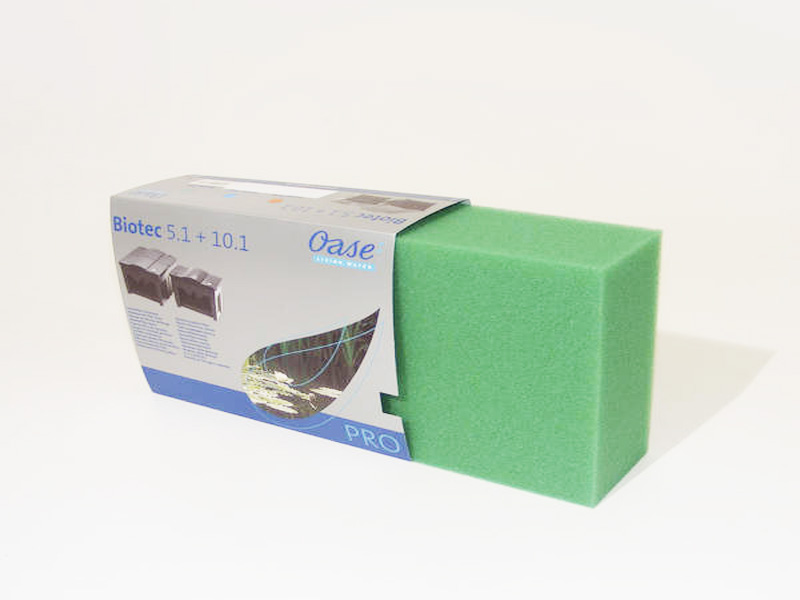 Зеленый фильтровальный элемент для "OASE" BioTec 5.1/10.1