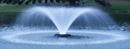 Плавающий фонтан для пруда купить - prudov.net