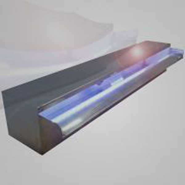 Излив водопада с подсветкой KNSF-600mm Blue Light