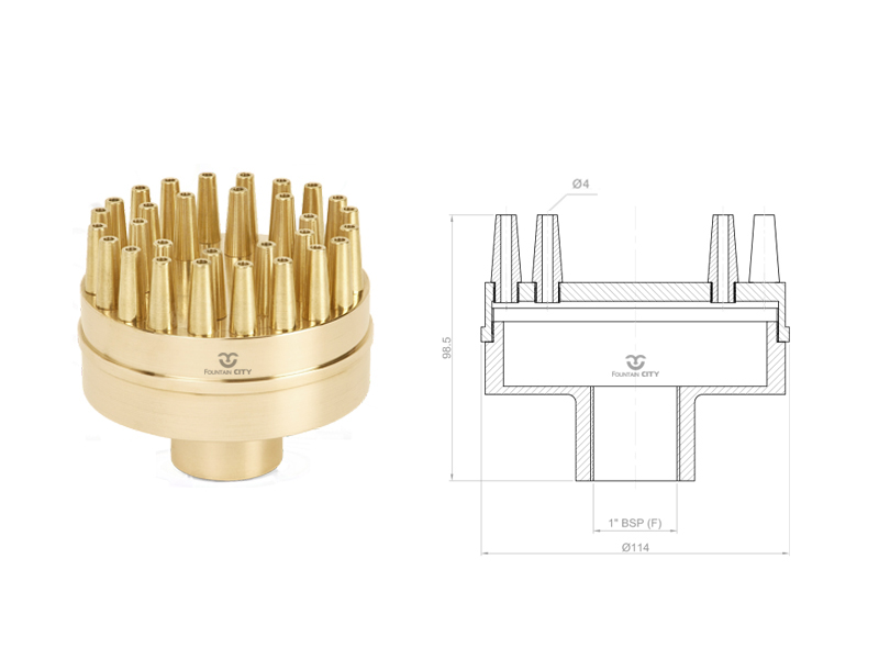 Фонтанная насадка FCI 113 "Waterspout"