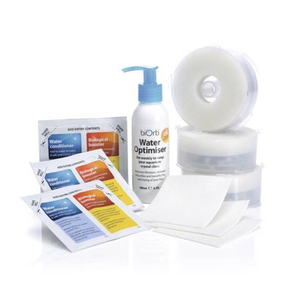 Набор - 3 картриджа + очиститель "BIORB" Service kit 3 plus water optimiser
