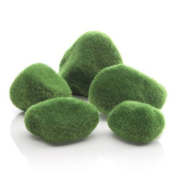 Галька покрытая мхом "BIORB" Moss pebbles