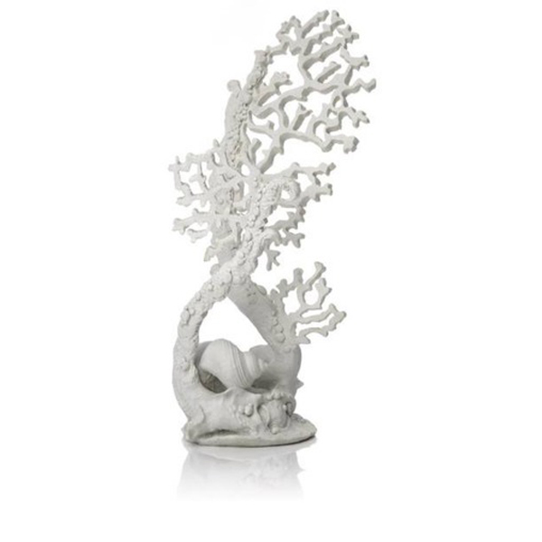 Коралл белый "BIORB" Fan coral ornament white