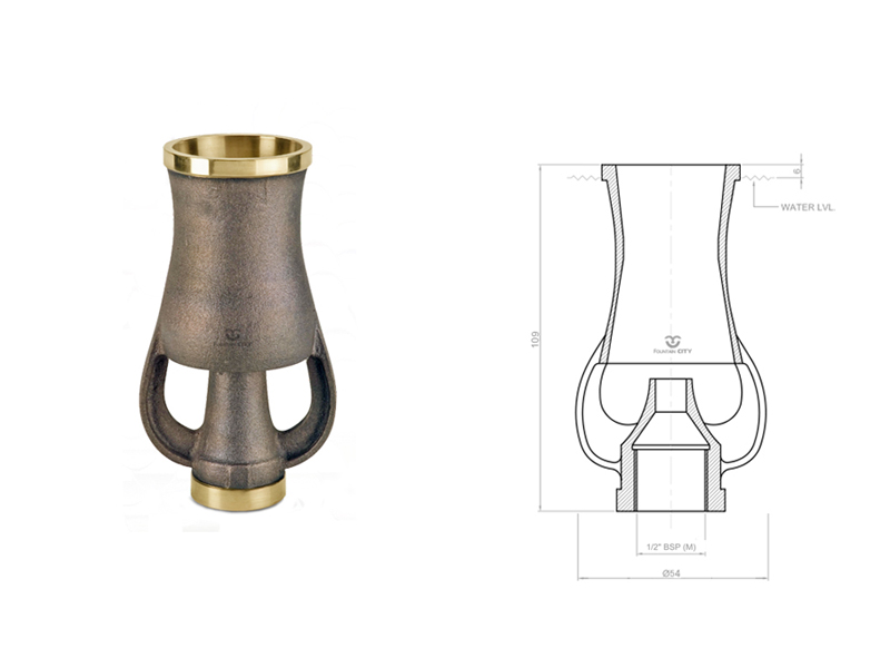 Фонтанная насадка FCI "Cascade"